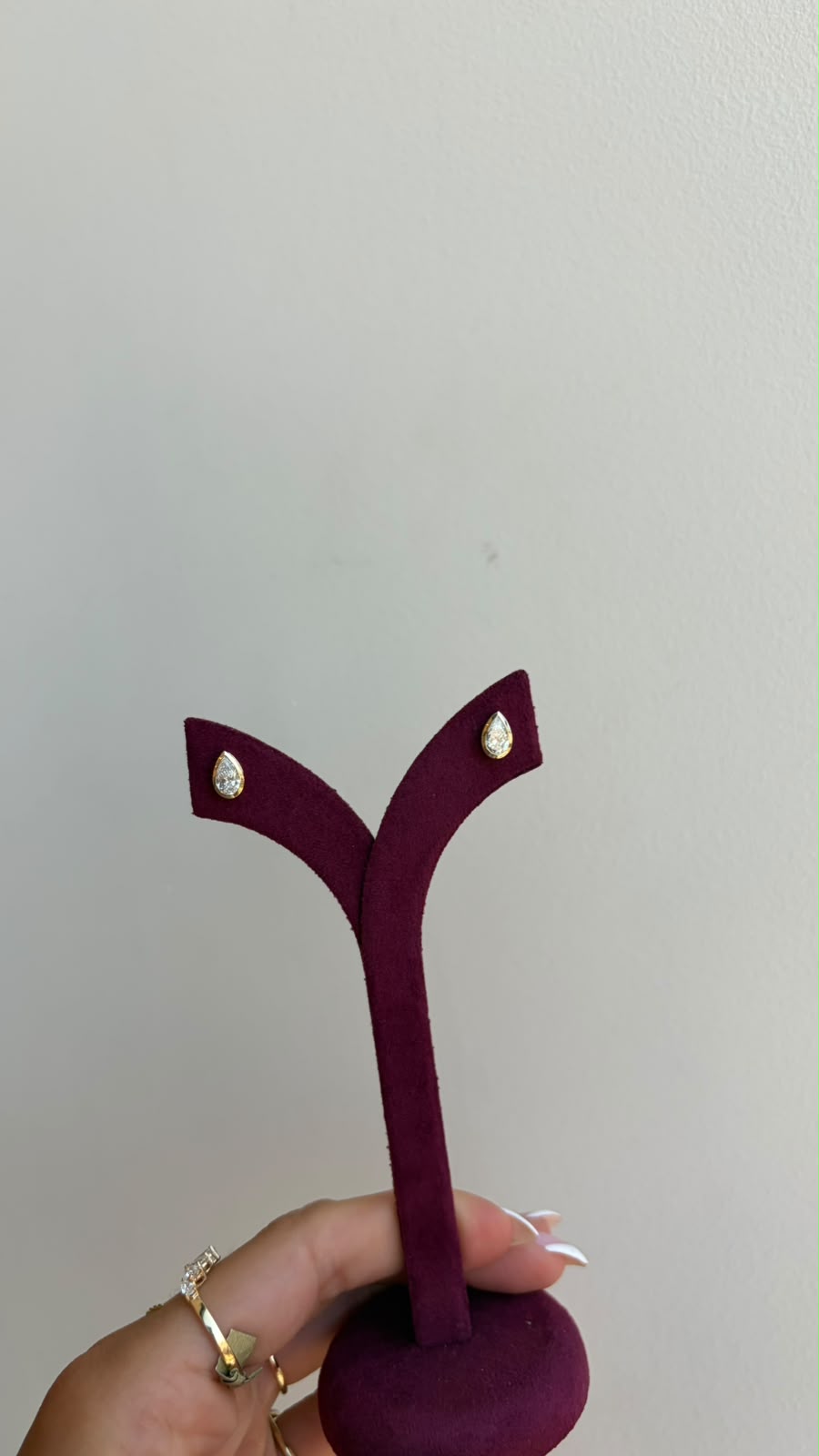 עגילי טיפה וינטג' פריים